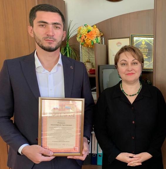 Аспиранту Андемиркану Одижеву присуждена премия Главы КБР