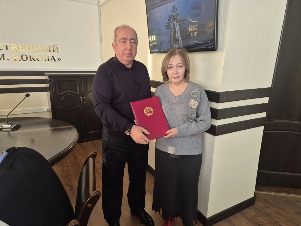 В ректорате поздравили юбиляра