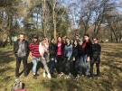 Волонтёры заложили аллею комсомола
