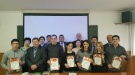 Вручение грамот призёрам конференции «Актуальные проблемы и приоритетные инновационные технологии развития АПК региона»