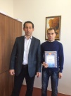 Ахмед Коготыжев занял 1 место во 2 этапе Всероссийского конкурса на лучшую научную работу в номинации «Менеджмент» в г. Владикавказе