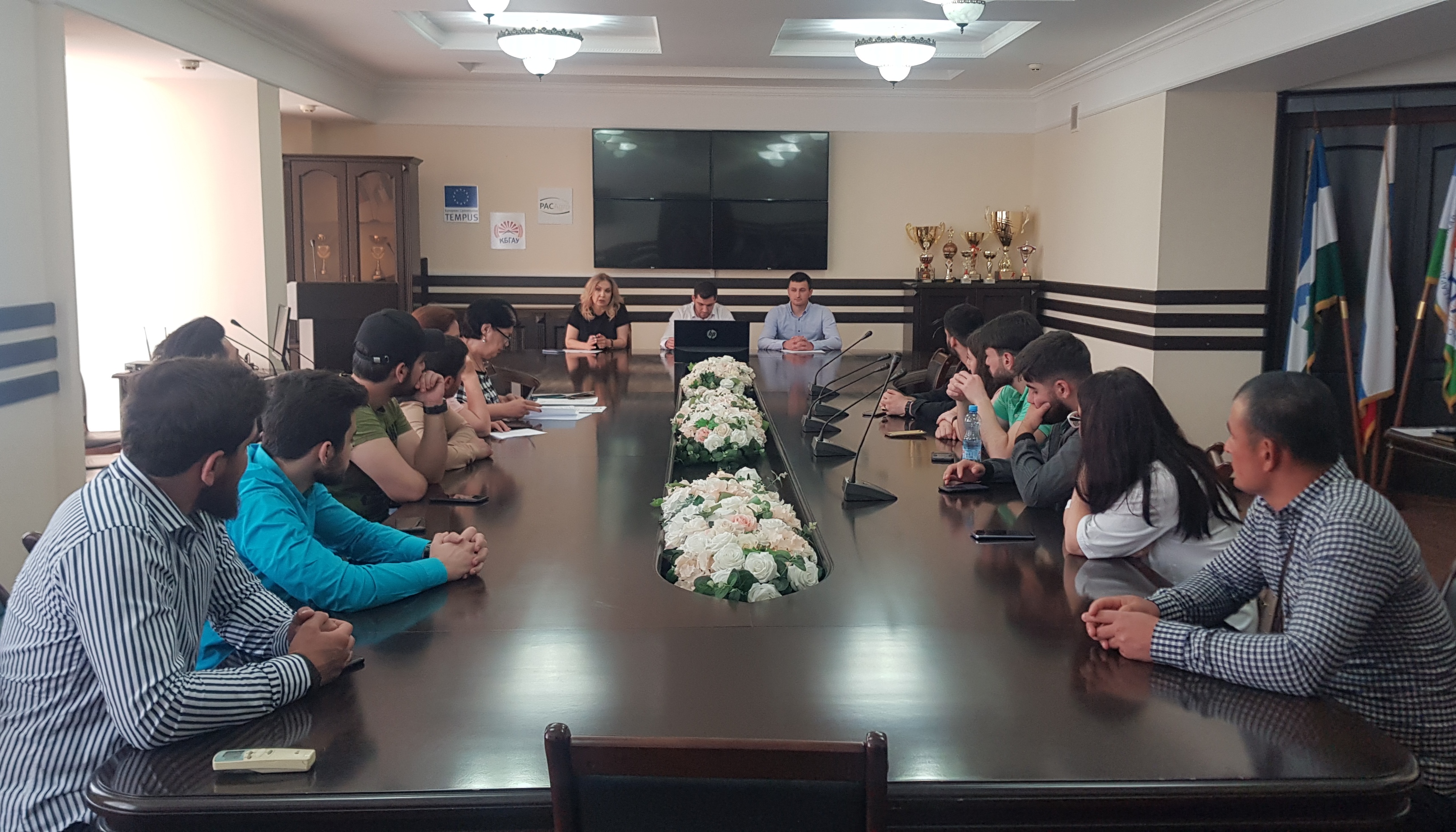 Встреча с иностранными студентами