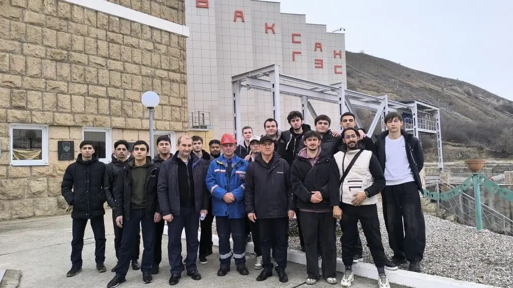 Студенты-энергетики посетили Баксанскую ГЭС