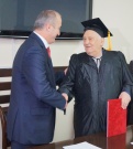 Решением Учёного совета КБГАУ им. В. М. Кокова Владимир Вороков удостоен звания «Почётный профессор»