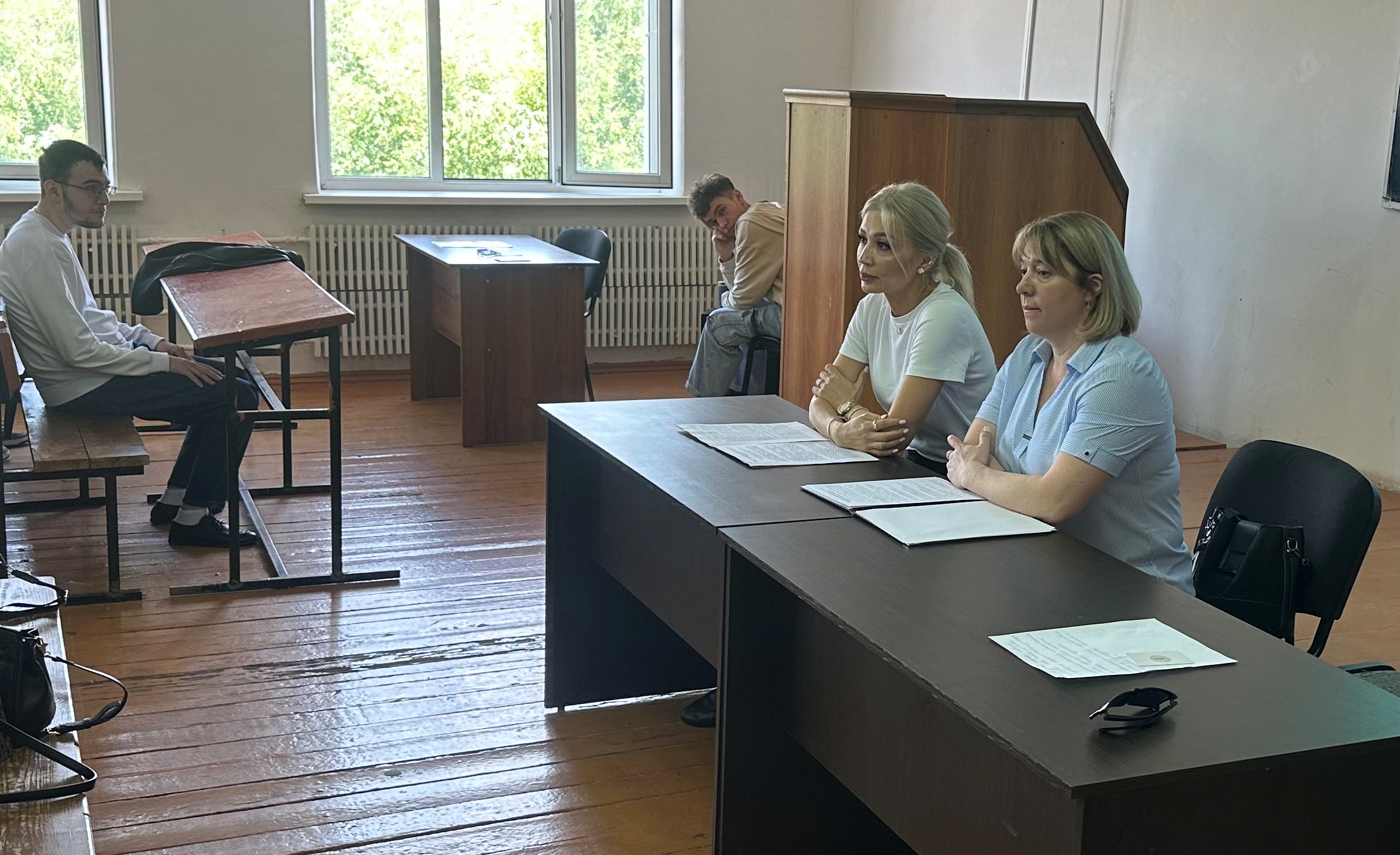 Встреча с представителями  Центра по противодействию экстремизму Полиции Главного управления МВД РФ по СКФО