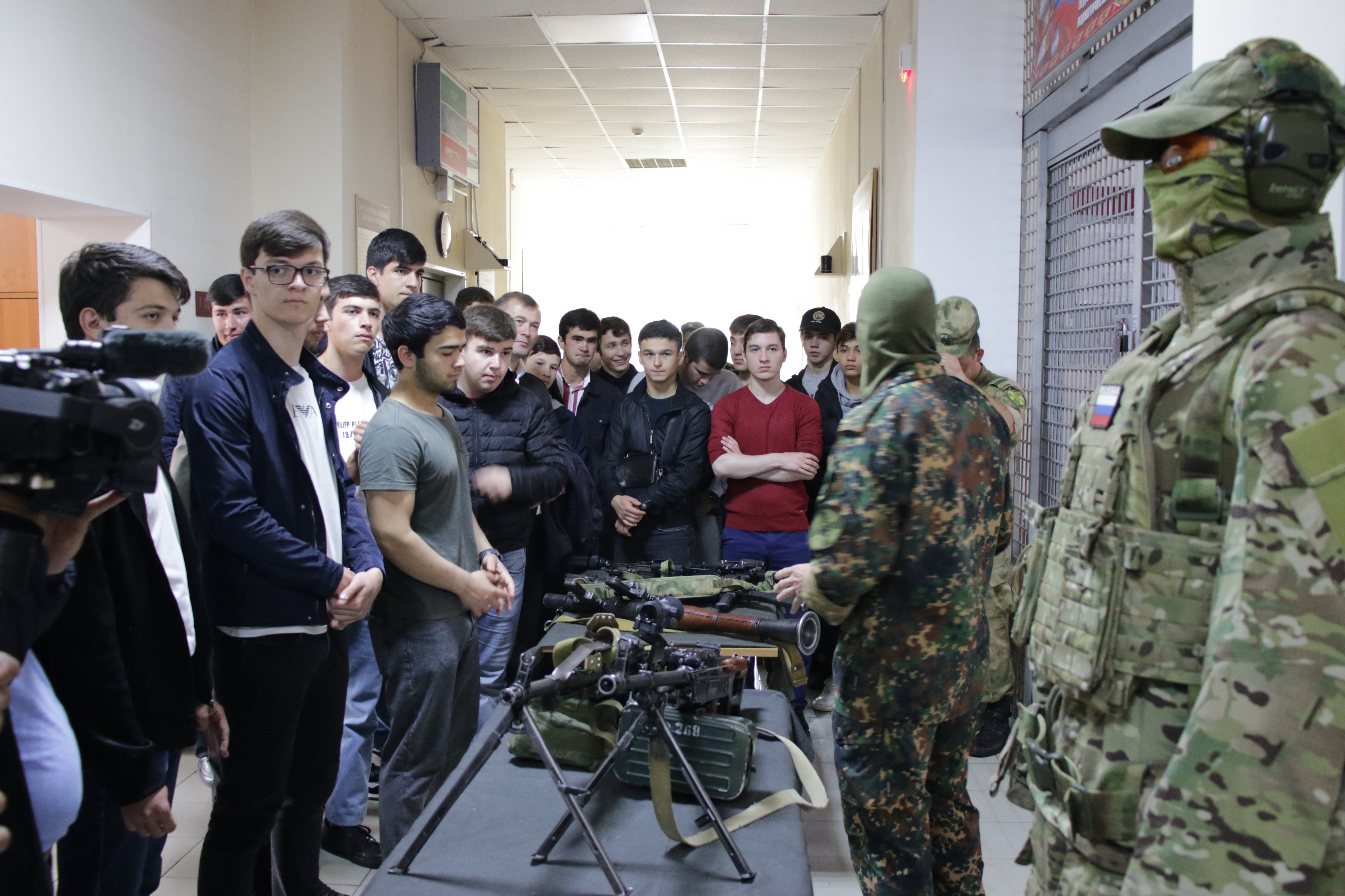 Экскурсия в военную часть