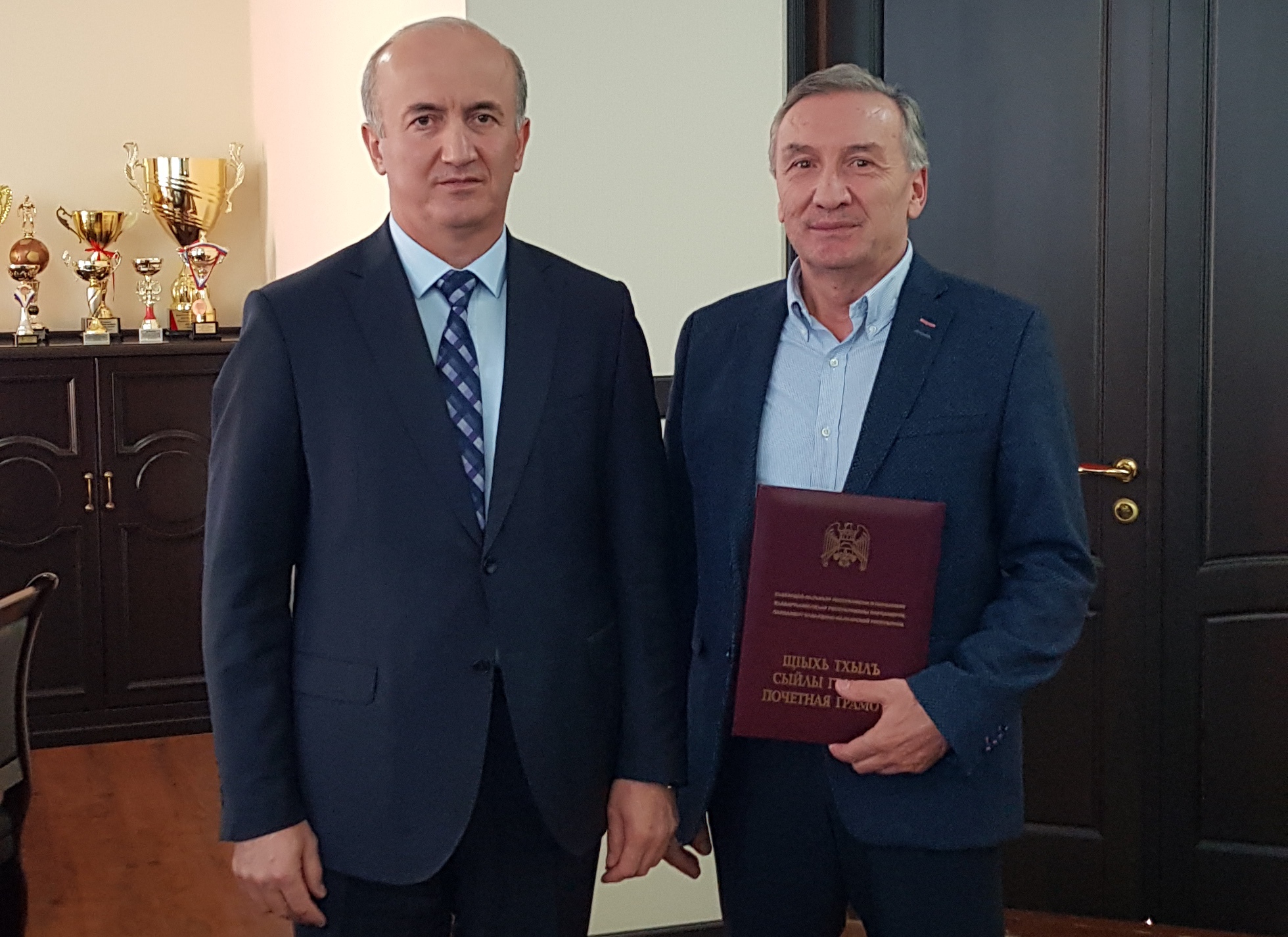 Награждение на заседании Учёного совета