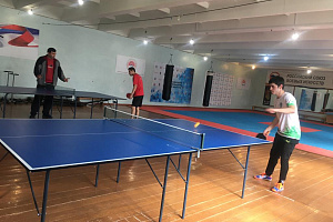  Определены лучшие спортсмены вуза в настольном теннисе