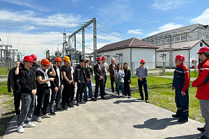 Обучающая экскурсия на энергообъекте воинской славы