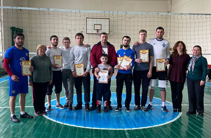 Результаты соревнований по волейболу