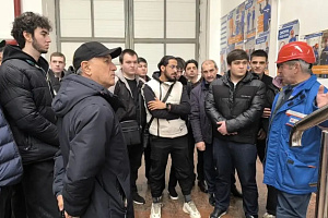 Студенты-энергетики посетили Баксанскую ГЭС