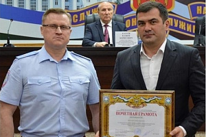 Представители Кабардино-Балкарского ГАУ отмечены Почётными грамотами МВД по КБР