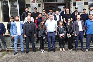 Студенты агрономического факультета посетили Северо-Кавказский НИИ горного и предгорного садоводства