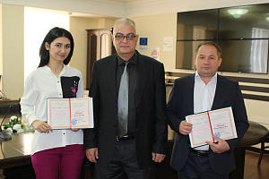 Поздравляем с получением дипломов!