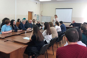 Своё видение вопроса реформирования строительной отрасли представили члены профильного студенческого кружка