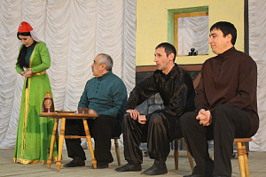 Кабардинский театр в гостях у аграрного