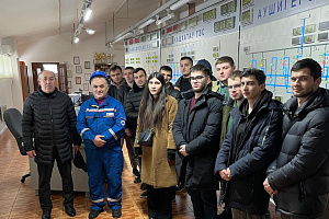 Для студентов факультета механизации и энергообеспечения предприятий провели экскурсию по Кашхатауской ГЭС