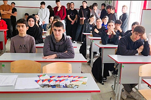 Профориентационная встреча в школах с.п. Дыгулыбгей 