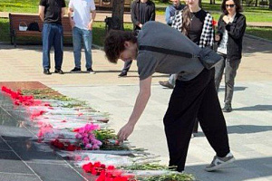 Студенты-энергетики почтили память погибших в годы Великой Отечественной войны