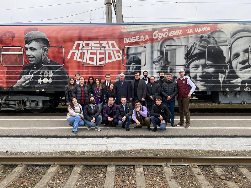 «Поезд Победы» оставил незабываемое впечатление
