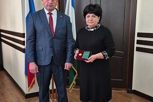 Награждение на Учёном совете