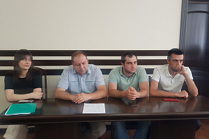 Заместитель полномочного представителя Президента РФ в СКФО Владимир Надыкто посетил Кабардино-Балкарский ГАУ