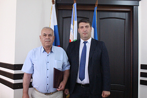 Награждение на заседании Учёного совета