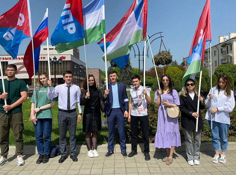 В Нальчике стартовал Всероссийский автопробег «Zа мир без нацизма»