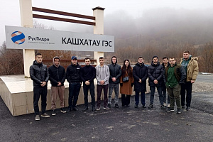 Для студентов факультета механизации и энергообеспечения предприятий провели экскурсию по Кашхатауской ГЭС