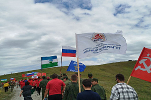 Представители Кабардино-Балкарского ГАУ присоединились к акции на Курпских высотах