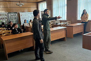 Студенты посмотрели фильм «Я и другие»
