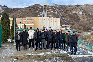 Студенты направления подготовки «Теплоэнергетика и теплотехника» посетили Баксанскую ГЭС