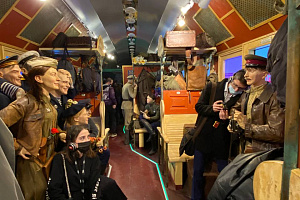 «Поезд Победы» оставил незабываемое впечатление