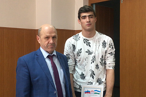 Участникам киберспортивной игры «FIFA-19»  вручили сертификаты