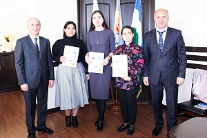 Награждение на Учёном совете