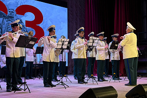 Праздничный концерт, посвященный Дню защитника Отечества