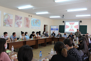 Уроки мужества прошли в вузах республики