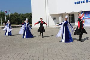 1 сентября в Кабардино-Балкарском ГАУ чествовали первокурсников