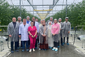 Будущие агрономы ознакомились с функционированием современной теплицы