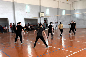 Победители соревнований по волейболу