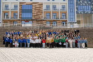 Студенты-агрономы на сборах студенческих отрядов в Пятигорске