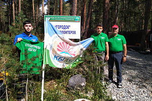 Эковолонтёры провели акцию на склонах Эльбруса