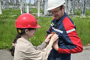 Будущие энергетики на энергообъекте воинской славы