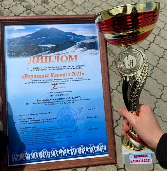 «Безлимитная» копилка побед университетской группы «No limit» пополнилась первым местом