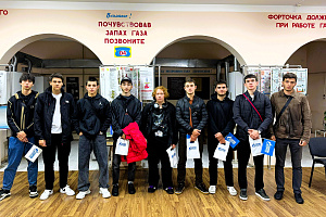 В филиале АО «Газпром газораспределение Нальчик» в рамках учебной практики прошла экскурсия для студентов профильного направления подготовки