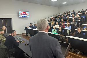 Встреча студентов с участником СВО