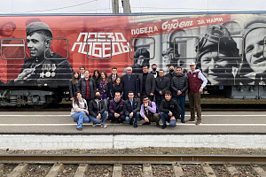 «Поезд Победы» оставил незабываемое впечатление