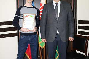 Награждение на заседании Учёного совета