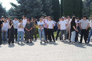 1 сентября в Кабардино-Балкарском ГАУ чествовали первокурсников