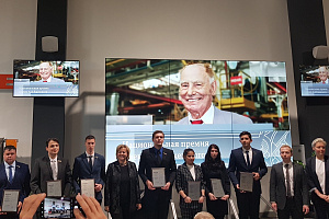 На базе компании «Евротехника» (г. Самара) прошло награждение лауреатов Национальной премии им. А.А. Ежевского